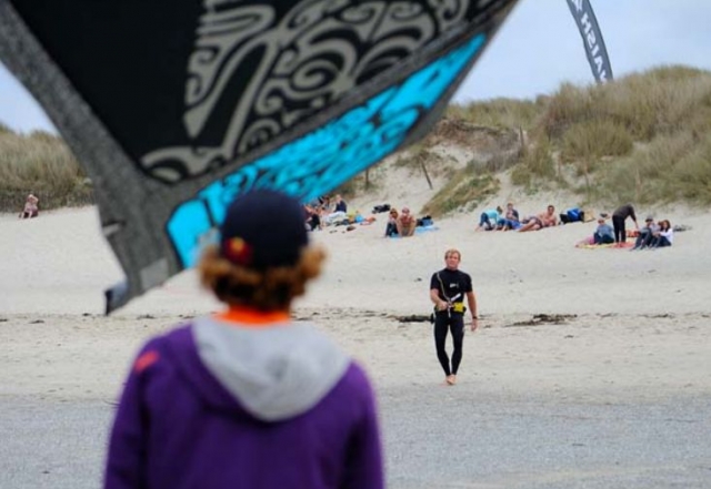  Umgang mit dem Kite-Segel